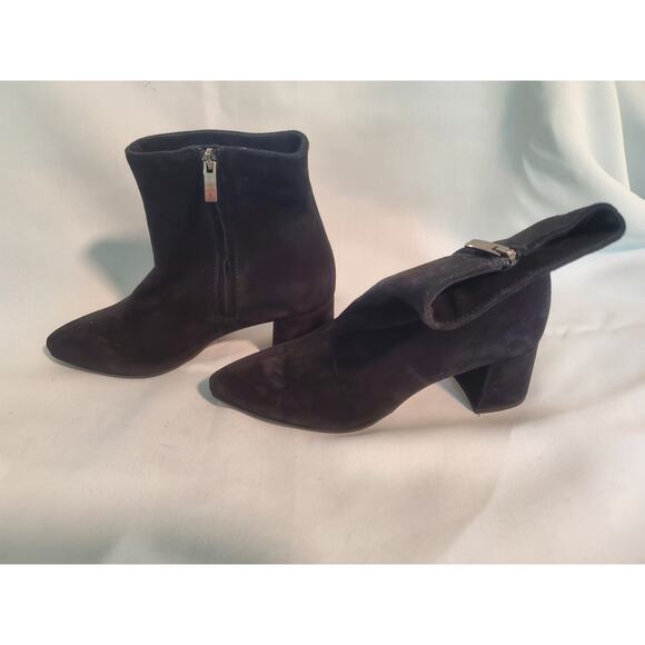 C La Canadienne Women Jeannie II Pointed Toe Suede boots size 7.5. S71 - Picture 2 of 7